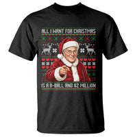 Funny Christmas Wish Billy Meme T Shirt A 8 Ball and 2 Million Dollars Baby Uncle Cosplay Santa - Wonder Print Shop