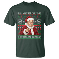 Funny Christmas Wish Billy Meme T Shirt A 8 Ball and 2 Million Dollars Baby Uncle Cosplay Santa - Wonder Print Shop