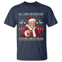 Funny Christmas Wish Billy Meme T Shirt A 8 Ball and 2 Million Dollars Baby Uncle Cosplay Santa - Wonder Print Shop