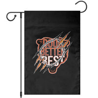 Good Better Best Graphic Garden Flag Motivational Football Fans - Wonder Print Shop