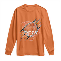 Good Better Best Graphic Long Sleeve Shirt Motivational Football Fans - Wonder Print Shop