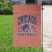 Chicago Football Lover Garden Flag Windy City Pride Sports Fan - Wonder Print Shop