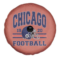 Chicago Football Lover Spare Tire Cover Windy City Pride Sports Fan - Wonder Print Shop