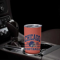 Chicago Football Lover Tumbler Cup Windy City Pride Sports Fan - Wonder Print Shop