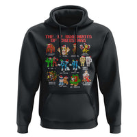 The 12 Brainrots of Christmas Hoodie Funny Cursed Meme Holiday Gag Gift - Wonder Print Shop