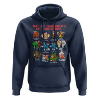 The 12 Brainrots of Christmas Hoodie Funny Cursed Meme Holiday Gag Gift - Wonder Print Shop