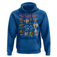 The 12 Brainrots of Christmas Hoodie Funny Cursed Meme Holiday Gag Gift - Wonder Print Shop
