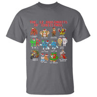 The 12 Brainrots of Christmas T Shirt Funny Cursed Meme Holiday Gag Gift - Wonder Print Shop