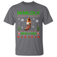 Mildly Irritated Marcus the Worm Meme T Shirt Funny Christmas Stocking Weirdcore - Wonder Print Shop