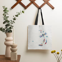 Dragonflies They Whispered You Cannot Withstand The Storm Motivational Tote Bag, Dragonfly Tote Bag, Gift for Women, Dragonfly Lover Tote Bag - Wonder Print Shop