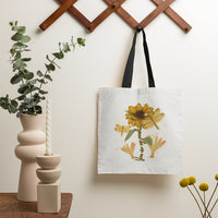 Choose To Shine Dragonflies Sunflower Growth Mindset Inspirational Tote Bag, Dragonfly Tote Bag, Gift for Women, Dragonfly Lover Tote Bag - Wonder Print Shop