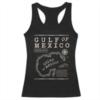 Gulf of Mexico Racerback Tank Top Golfo De Mexico Historic Map 1672