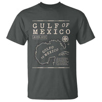 Gulf of Mexico T Shirt Golfo De Mexico Historic Map 1672 TS02