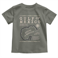 Gulf of Mexico Toddler T Shirt Golfo De Mexico Historic Map 1672
