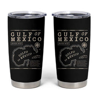 Gulf of Mexico Tumbler Cup Golfo De Mexico Historic Map 1672
