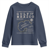 Gulf of Mexico Youth Sweatshirt Golfo De Mexico Historic Map 1672