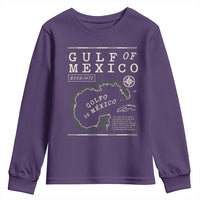 Gulf of Mexico Youth Sweatshirt Golfo De Mexico Historic Map 1672