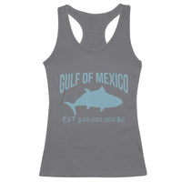 Gulf of Mexico Racerback Tank Top Est 300,000,000 BC Funny Tuna