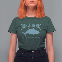 Gulf of Mexico T Shirt For Women Est 300,000,000 BC Funny Tuna