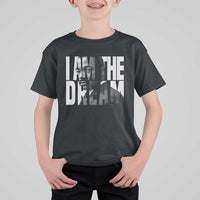 Martin Luther King MLK Day T Shirt For Kid I Am The Dream Black King Power Black History Month