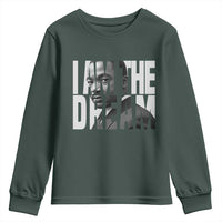 Martin Luther King MLK Day Youth Sweatshirt I Am The Dream Black King Power Black History Month