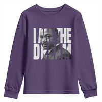 Martin Luther King MLK Day Youth Sweatshirt I Am The Dream Black King Power Black History Month