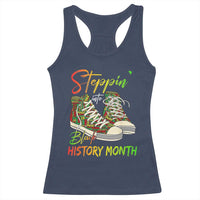 Stepping Into Black History Month Racerback Tank Top Sneakers
