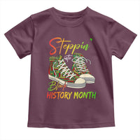 Stepping Into Black History Month Toddler T Shirt Sneakers