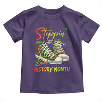 Stepping Into Black History Month Toddler T Shirt Sneakers