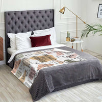 Pregnancy Daily Affirmation Throw Blanket Inspirational Motherhood Gift for Expecting Moms