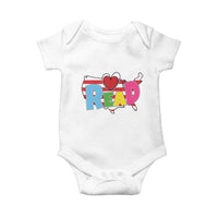Read Lover America Map Baby Onesie National Reading Month Bookish Book Lovers