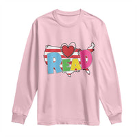 Read Lover America Map Long Sleeve Shirt National Reading Month Bookish Book Lovers
