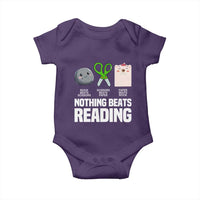 Nothing Beats Reading Baby Onesie Rock Paper Scissors Read Book Lovers
