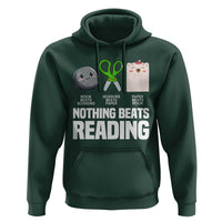Nothing Beats Reading Hoodie Rock Paper Scissors Read Book Lovers
