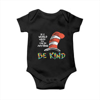 Autism Awareness Baby Onesie Why Fit In When You Were Born To Stand Out Cat In Hat