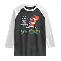 Autism Awareness Raglan Shirt Why Fit In When You Were Born To Stand Out Cat In Hat