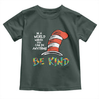 Autism Awareness Toddler T Shirt Why Fit In When You Were Born To Stand Out Cat In Hat