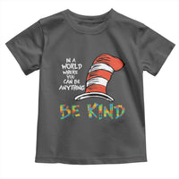 Autism Awareness Toddler T Shirt Why Fit In When You Were Born To Stand Out Cat In Hat