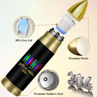 Gulf of Mexico Bullet Tumbler Golfo de México 1550 Retro Tuna