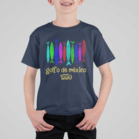 Gulf of Mexico T Shirt For Kid Golfo de México 1550 Retro Tuna