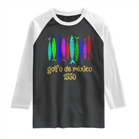 Gulf of Mexico Raglan Shirt Golfo de México 1550 Retro Tuna