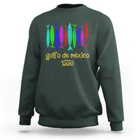 Gulf of Mexico Sweatshirt Golfo de México 1550 Retro Tuna