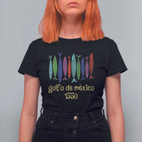 Gulf of Mexico T Shirt For Women Golfo de México 1550 Retro Tuna