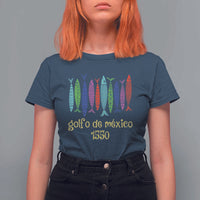 Gulf of Mexico T Shirt For Women Golfo de México 1550 Retro Tuna