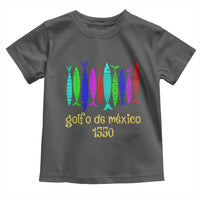 Gulf of Mexico Toddler T Shirt Golfo de México 1550 Retro Tuna