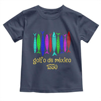 Gulf of Mexico Toddler T Shirt Golfo de México 1550 Retro Tuna