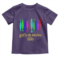 Gulf of Mexico Toddler T Shirt Golfo de México 1550 Retro Tuna