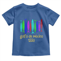 Gulf of Mexico Toddler T Shirt Golfo de México 1550 Retro Tuna