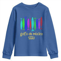 Gulf of Mexico Youth Sweatshirt Golfo de México 1550 Retro Tuna