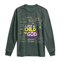 I Am A Child Of God Long Sleeve Shirt Retro Christian Jesus Faith